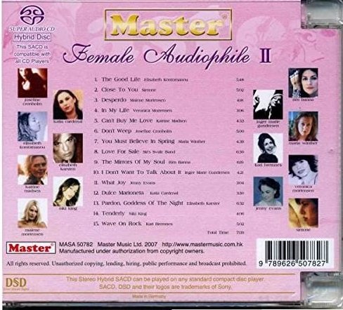 VA - Master Music: Female Audiophile II (2007)[SACD]