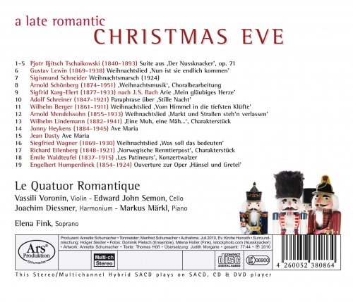 Elena Fink, Le Quatuor Romantique - A Late Romantic Christmas Eve (2010)