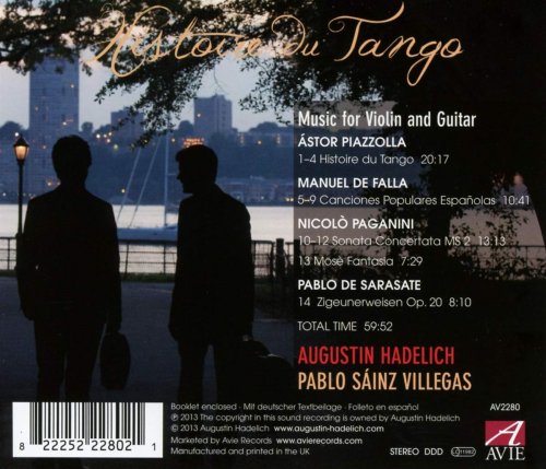 Augustin Hadelich, Pablo Sainz Villegas - Histoire du Tango (2013)