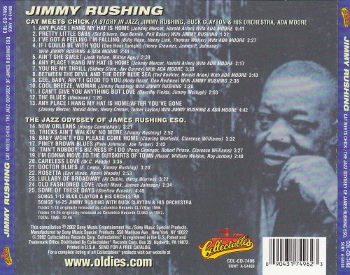 Jimmy Rushing - Cat Meets Chick & The Jazz Odyssey of Jimmy Rushing Esq. (1956) [2002]