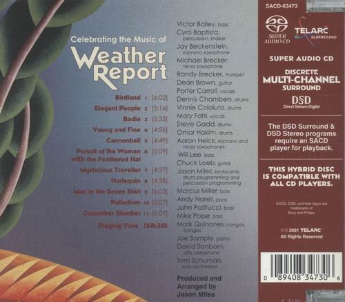 Various Artists - Celebrating The Music Of Weather Report (2001)