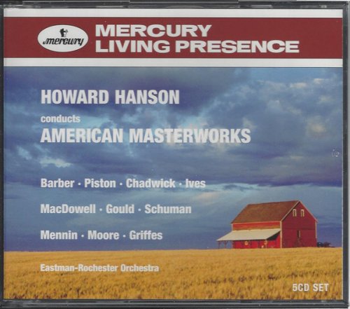 Howard Hanson - Howard Hanson: Conducts American Masterworks (2004) [5CD Box Set]