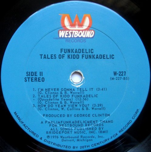 Funkadelic - Tales Of Kidd Funkadelic (1976) LP