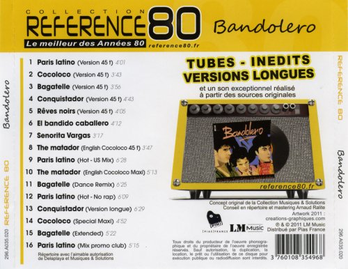 Bandolero - Reference 80 (2011)