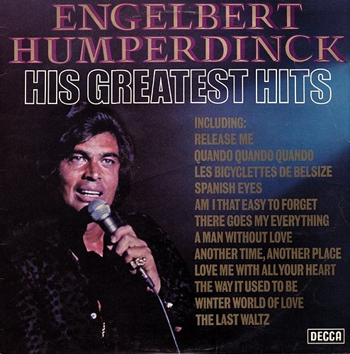 Engelbert Humperdinck - His Greatest Hits (1974) LP