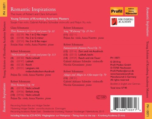 Soojin Han, Gabriel Adriano Schwabe, Peijun Xu - Romantic Inspirations (2010)