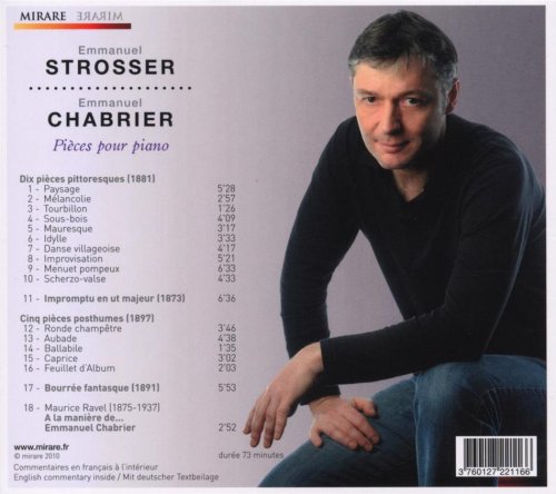 Emmanuel Strosser - Chabrier: Pièces pour piano (2010) [Hi-Res]