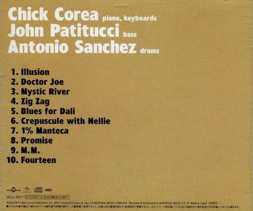 Chick Corea, John Patitucci, Antonio Sanchez - Dr. Joe (2007) CD Rip