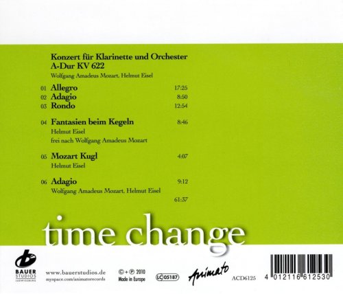 Thuringian Chamber Orchestra, Weimar, JEM, Martin Hoff, Helmut Eisel - Time Change (2010) [Hi-Res]