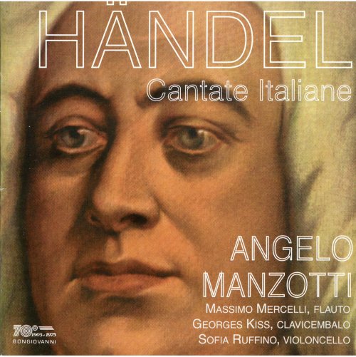 Angelo Manzotti - Handel: Cantate italiane (2014)