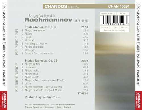 Rustem Hayroudinoff - Rachmaninoff: Études-Tableaux, Opp. 33 & 39 (2006) [Hi-Res]