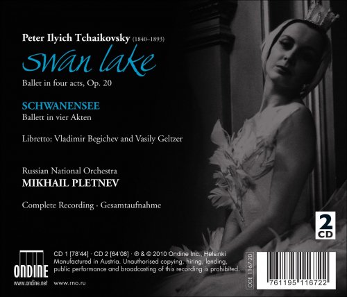 Russian National Orchestra, Mikhail Pletnev - Tchaikovsky: Swan Lake, Op. 20 (2010) [Hi-Res]