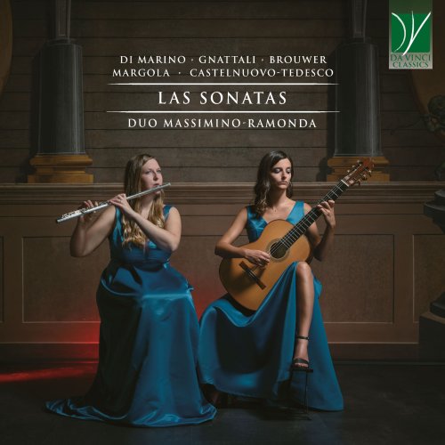 Veronica Ramonda, Martina Massimino - Brouwer, Castelnuovo-Tedesco, Di Marino, Gnattali, Marcola: Las Sonatas (2022) [Hi-Res]