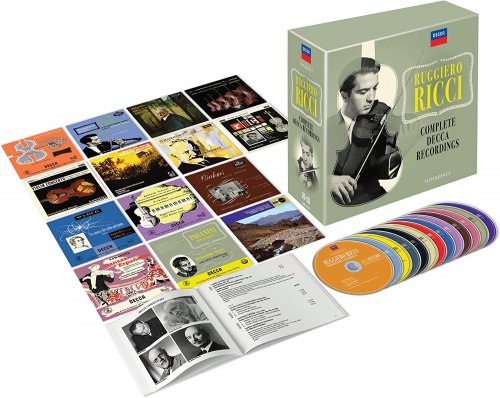 Ruggiero Ricci - Complete Decca Recordings (2021) [20CD Box Set]