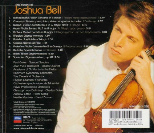 Joshua Bell - The Essential Joshua Bell (2005)