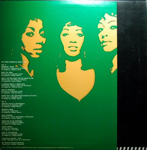 The Three Degrees & MFSB- The Three Degrees & MFSB Show (1974) LP