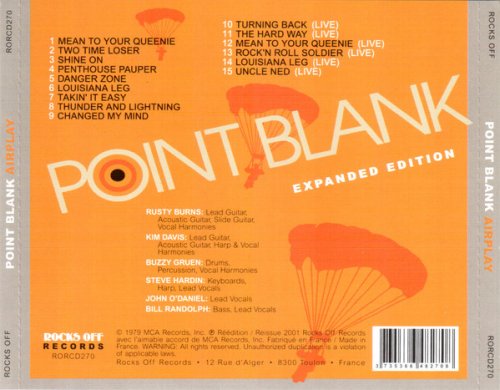 Point Blank - Airplay (Reisue, Expanded Edition) (1979/2018)