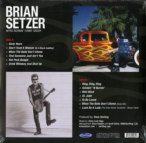 Brian Setzer - Nitro Burnin’ Funny Daddy (2021) LP