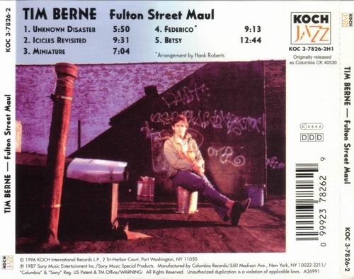 Tim Berne - Fulton Street Maul (1987) 320 kbps+CD Rip