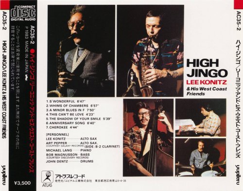 Lee Konitz - High Jingo (1983)