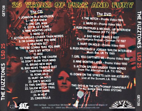 The Fuzztones - LSD 25 (25 Years Of Fuzz And Fury) (2005)