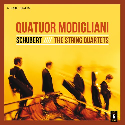 Quatuor Modigliani - Schubert: The String Quartets (2022) [Hi-Res]
