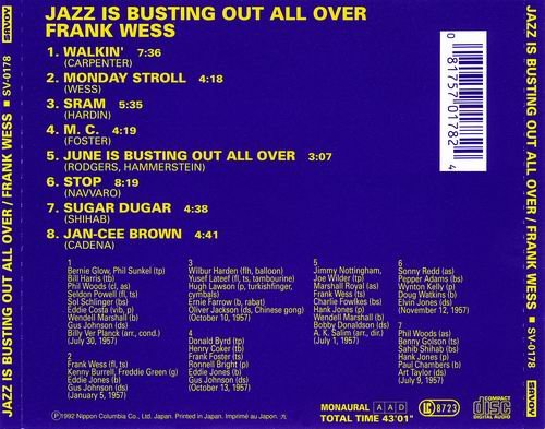 Frank Wess - Jazz Is Busting Out All Over (1992)