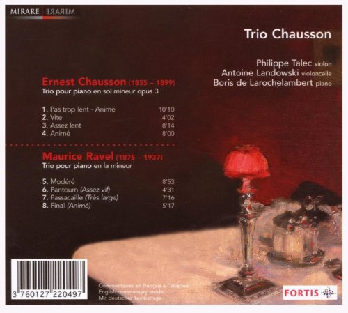 Trio Chausson - Chausson & Ravel: Trios avec piano (2007)