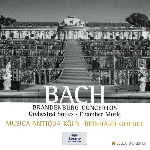Musica Antiqua Köln, Reinhard Goebel - J.S. Bach: Brandenburg Concertos, Orchestral Suites, Chamber Music (8CD) (2002)