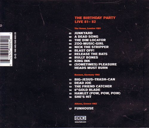 The Birthday Party - Live 81-82 (1999)