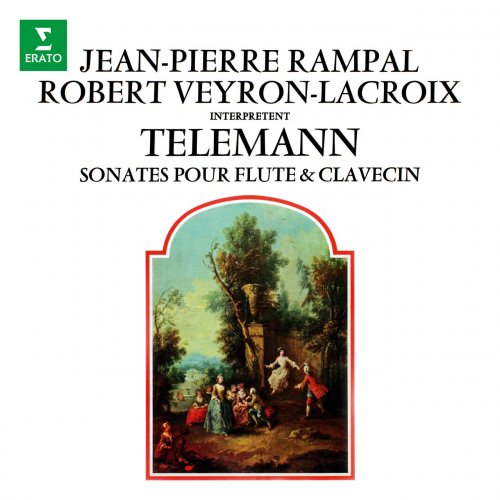 Jean-Pierre Rampal, Robert Veyron-Lacroix - Telemann: Sonates pour flûte et clavecin (2022)