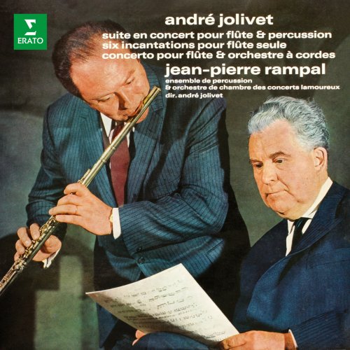 Jean-Pierre Rampal - Jolivet: Suite en concert, Incantations & Concerto pour flûte (1967/2022)