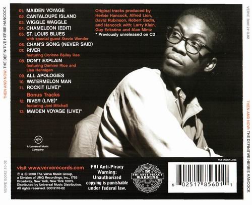 Herbie Hancock - Then And Now: The Definitive Herbie Hancock (2008) CD Rip