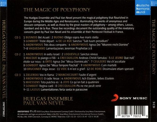 Huelgas Ensemble, Paul Van Nevel - The Magic of Polyphony (2020) CD-Rip