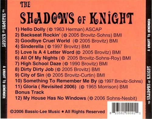 The Shadows Of Knight - A Knight To Remember (2006)