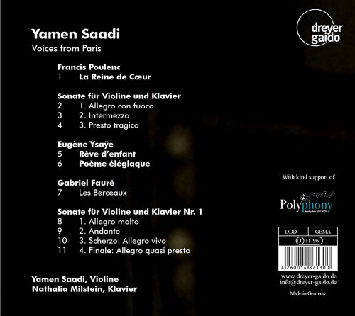 Yamen Saadi, Nathalia Milstein - Voices from Paris (2022)