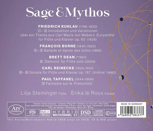 Lilja Steininger & Erika Le Roux - Sage und Mythos (2022) [Hi-Res]