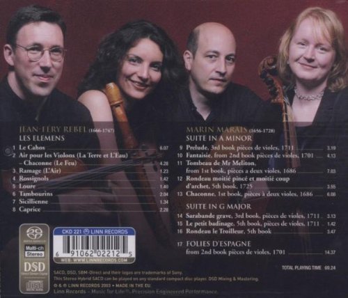 Palladian Ensemble - Les Elemens (2003) [SACD]