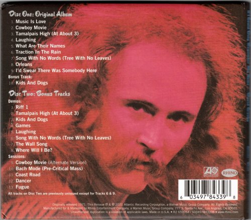 David Crosby - If I Could Only Remember My Name (50th Anniversary Edition, 2021) CD-Rip