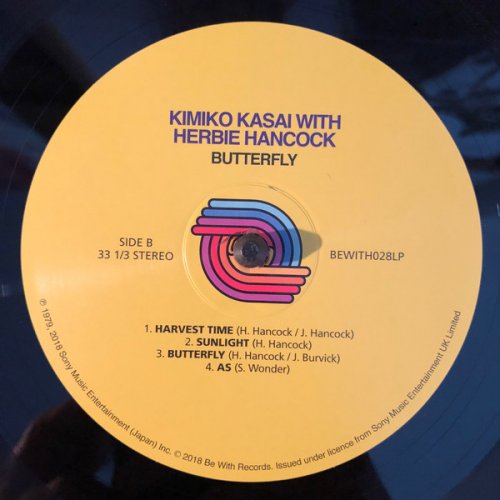 Kimiko Kasai - Butterfly (2018) LP