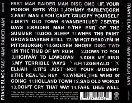 Frank Black - Fast Man Raider Man (2xCD) (2006)