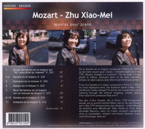 Zhu Xiao-Mei - Mozart: oeuvres pour piano (2011)