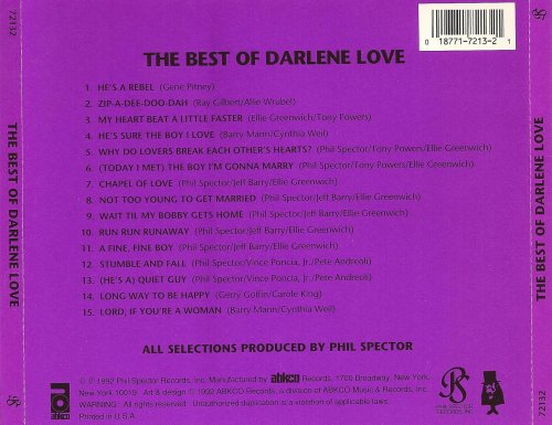 Darlene Love -The Best Of Darlene Love (1992)