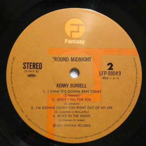 Kenny Burrell - 'Round Midnight (1972) LP