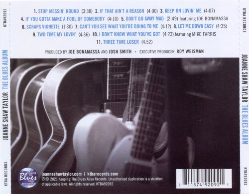 Joanne Shaw Taylor - The Blues Album (2021) CD-Rip