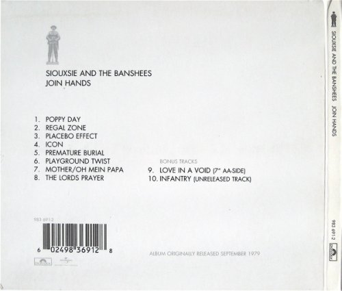 Siouxsie And The Banshees - Join Hands (Reissue, Remastered) (1979/2006)