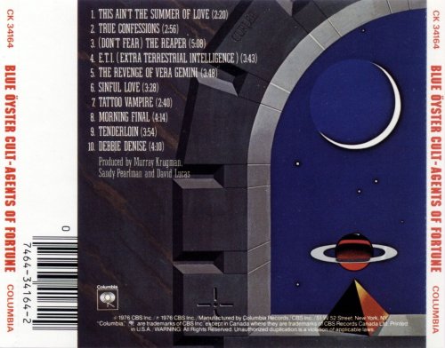 Blue Oyster Cult - Agents Of Fortune (1976) [2001 SACD]