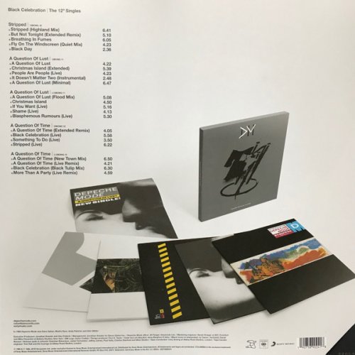 Depeche Mode - Black Celebration - The 12" Singles (2019) LP