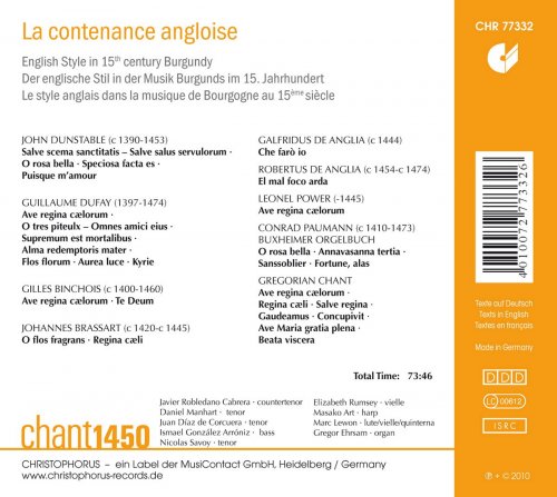 Chant 1450 - La contenance angloise (2010)