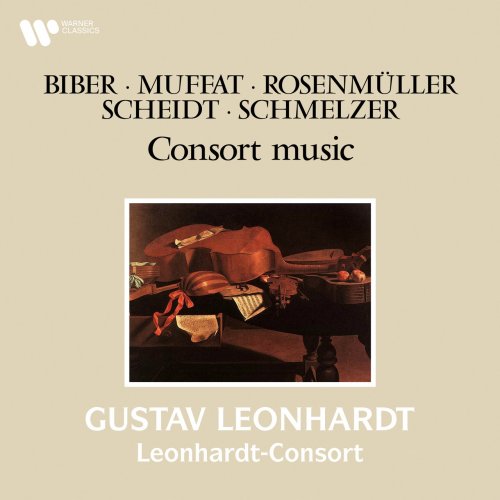 Gustav Leonhardt & Leonhardt-Consort - Biber, Muffat, Rosenmüller, Scheidt & Schmelzer: Consort Music (2022)